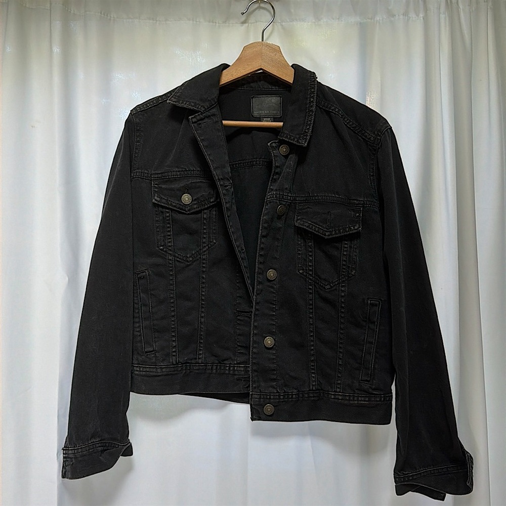 Dark Gray Jean Jacket